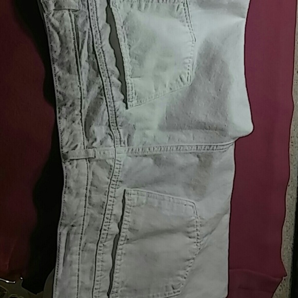 White Denim CAPRIS 100% Cotton 16 - Picture 5 of 5